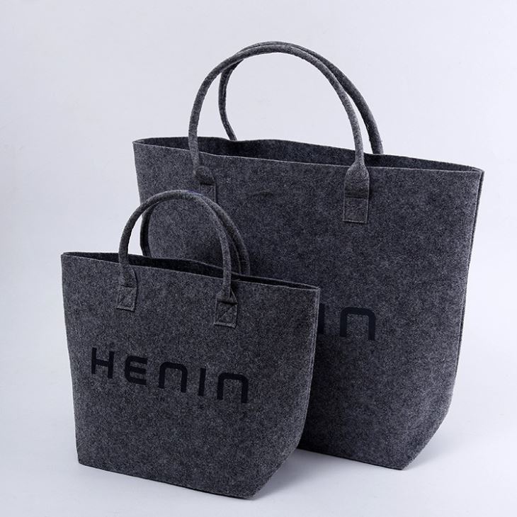 Shopping Felt Tote Bag Shopping Felt Tote Bag