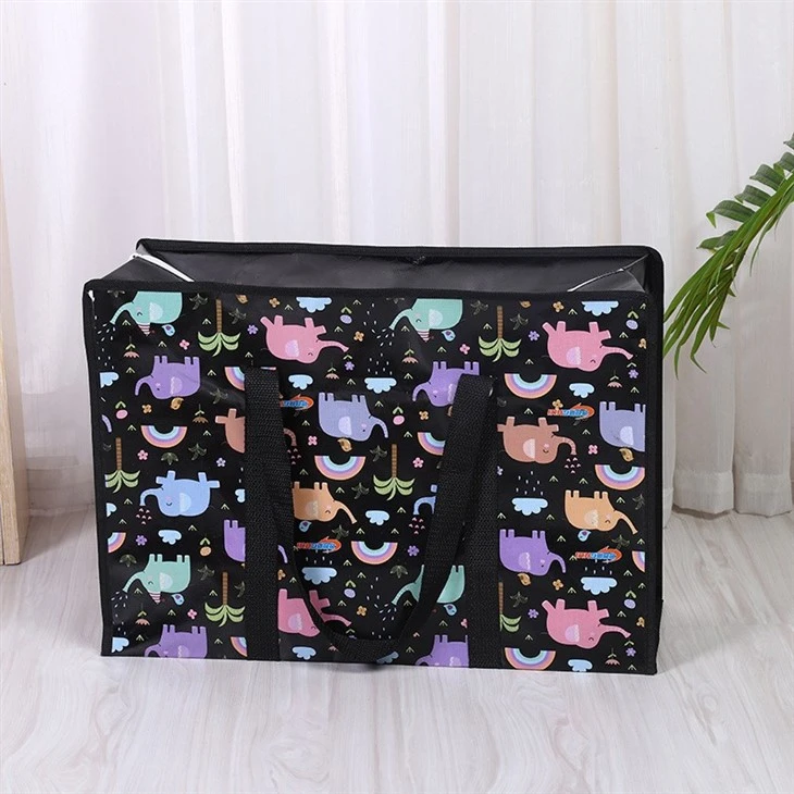 Large-size Non-woven Waterproof Shopping Bags Moving Quilt Packing Bag in Stock